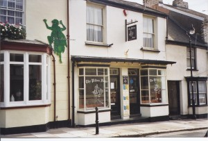 Pilton Fryer Fish and Chips and the climbing Green Man ( Jim Ev          